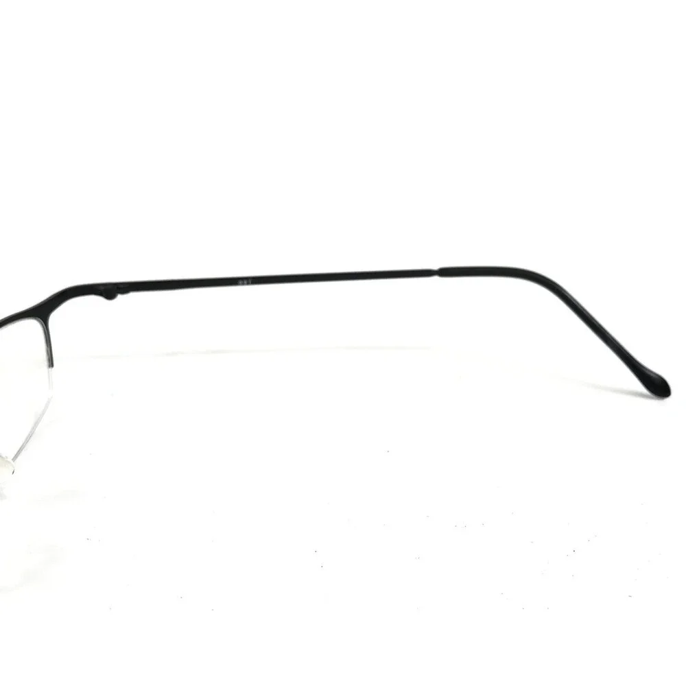 OGI Petite Eyeglasses Frames 2071 COL.10 Black Cat Eye Half Rim 44-20-140